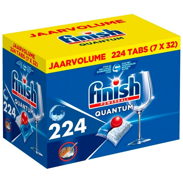 Finish Powerball Quantum All-in-1 Vaatwascapsules