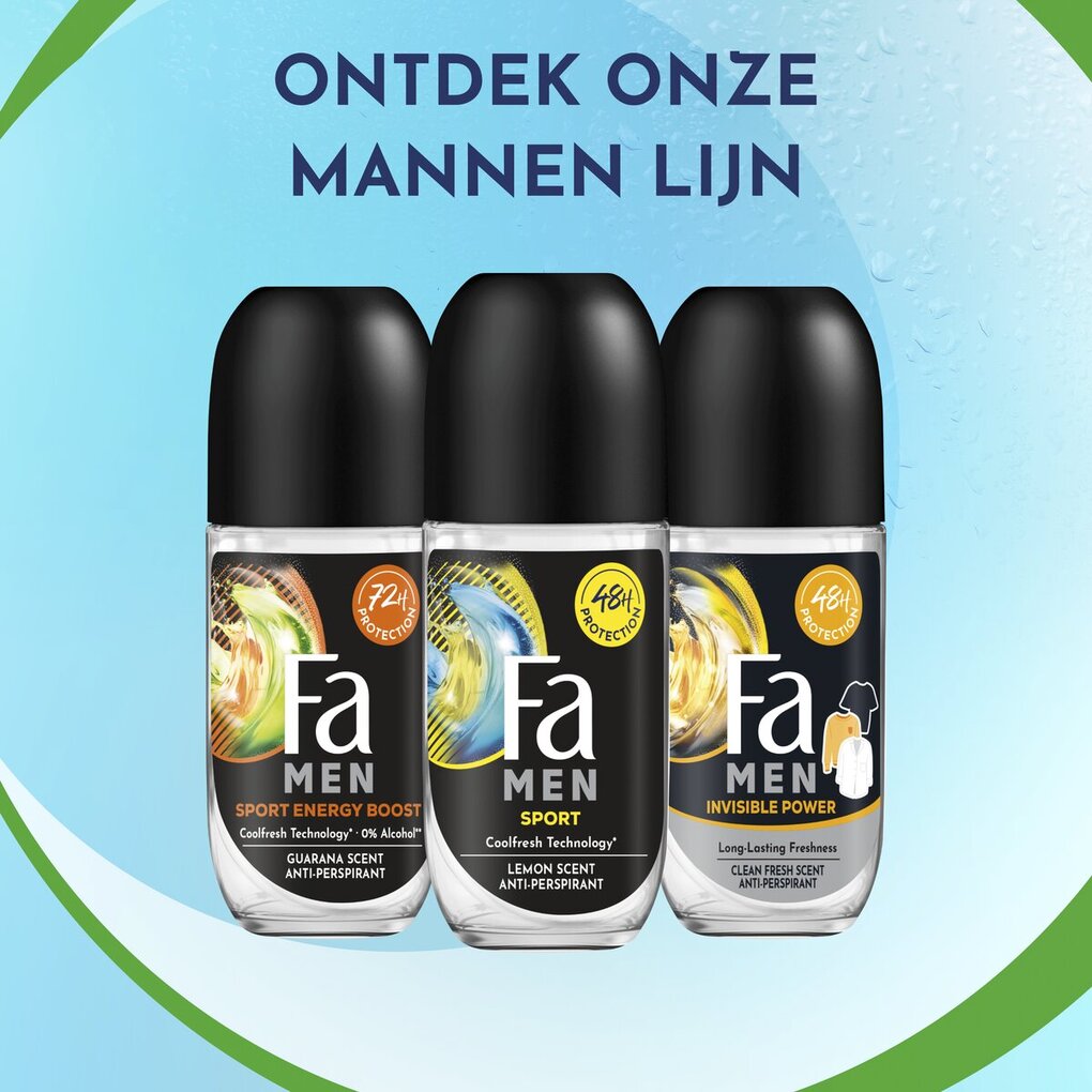 Fa Men Sport Deodorant Roller