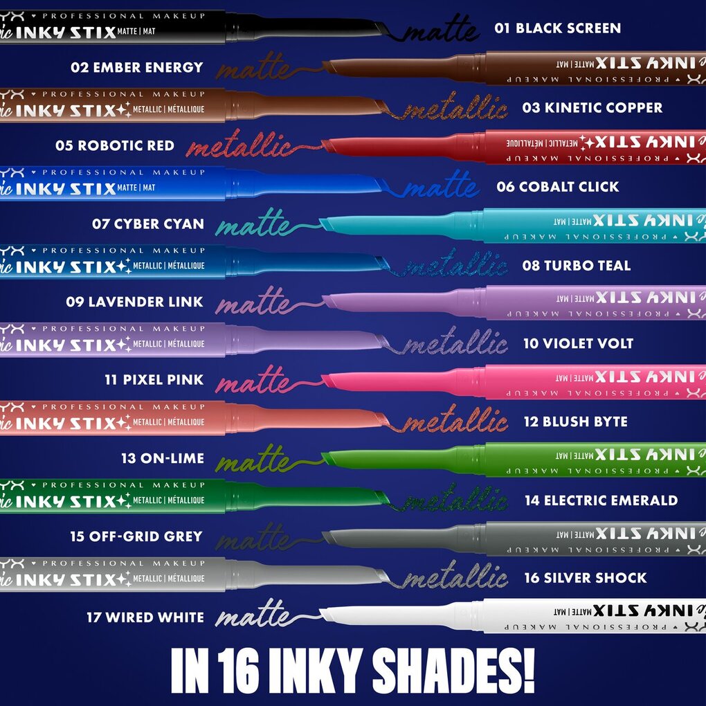 NYX Professional Makeup Epic Inky Stix 14 Electric Emerald Eyeliner