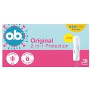 Afbeelding van o.b. Original Normal Tampons - 16 stuks