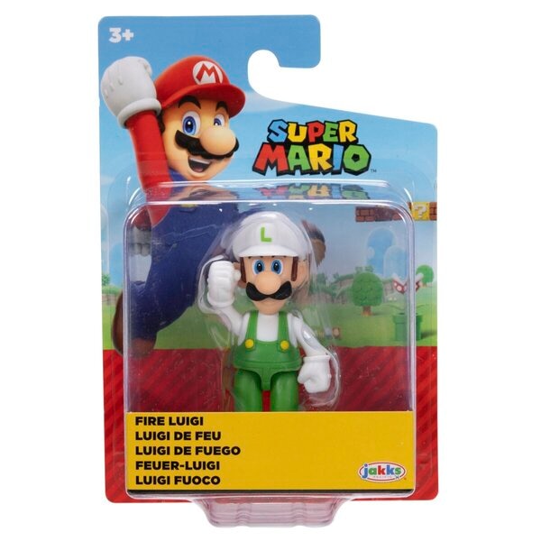 Super Mario Fire Luigi Figuur