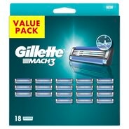 Gillette Mach3 Navulmesjes - 18 mesjes
