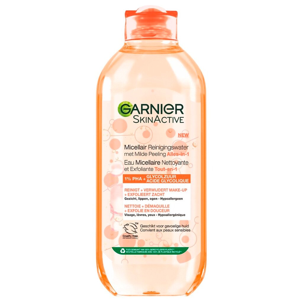 Garnier SkinActive Alles-in-1 Micellair Reinigingswater met Milde Peeling