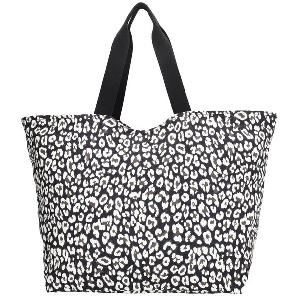 True Spirit Grote Strandtas met Panterprint