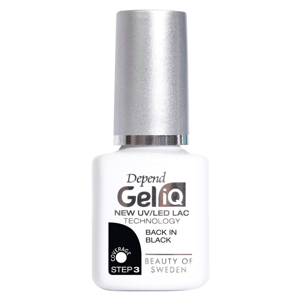 Depend Gel iQ Back In Black Gellak