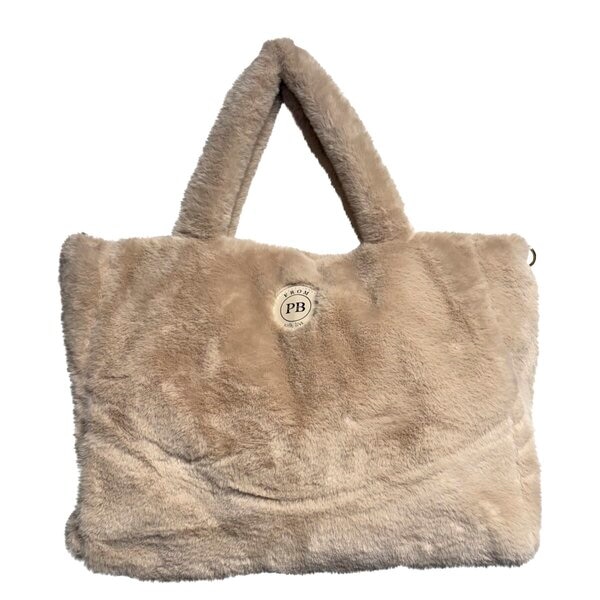 From PB With Love Fake Fur Shopper